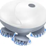 Electric Scalp & Body Massager – 96 Silicon Kneading Points with Detachable Heads for Hair Growth & Relaxation