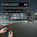 popsugar Off Roader Rechargeable Remote Control Monster Truck with 4 Headlight Modes | Lithium Battery | C-Type Charging | Remote Control Car for Kids | Made in India, Black