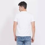 Plain White T-Shirt with Red Tag