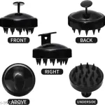 Hair Scalp Manual Massager Shampoo Brush for Hair Massage, Black