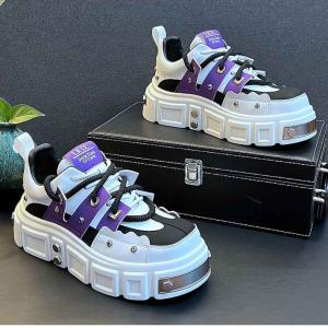 2025 Original New Hot Autumn New Rivet Leisure Increase Thick Sole Sports Shoes