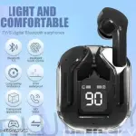 Ultrapods TWS Earbud Transparent Design, 30 Hrs Playtime with Fast 30 Hrs Playtime with Fast Charging Bluetooth 5.313mm HD BASS Drivers(black)