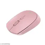 Portronics Toad 23 Wireless Optical Mouse with 2.4GHz, USB Nano Dongle, Optical Orientation, Click Wheel, Adjustable DPI(Pink)