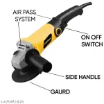 4INCH LONG HANDLE ANGLE GRINDER WITH WRENCH, HANDLE AND GAURD